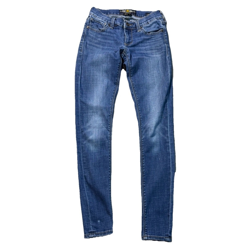 Charlie Skinny Jeans Womens 25x28 Blue Denim Stretch Skinny Fit